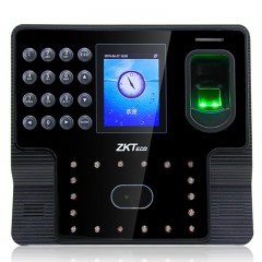 中控智慧（ZKTeco）iFace102 面部指纹人脸混合识别考勤机 人脸签到打卡机