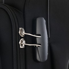 新秀丽（Samsonite） 642 09014 万向轮拉杆箱箱子密码箱时尚简约行李箱女旅行箱男55/20-黑色