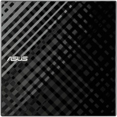    华硕（ASUS） SDRW-08D2S-U 8倍速 USB2.0 外置DVD刻录机 移动光驱 黑色