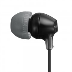        索尼（SONY） MDR-EX15LP 小巧入耳式耳机,佩戴舒适 半透明果冻色渐变机身 (黑色)